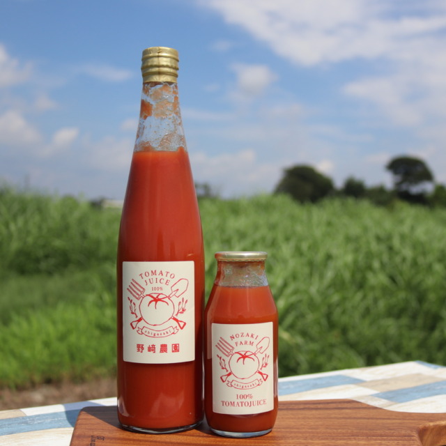 野﨑農園プレミアムトマトジュース　500ml×２本