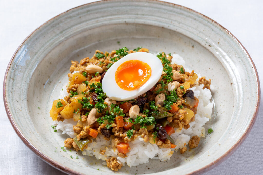トマトのドライカレー