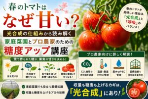 春トマト　美味しい